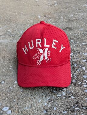 Red Hurley Snapback Hat